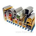 High strength fiberglass frp pultruded structure profile